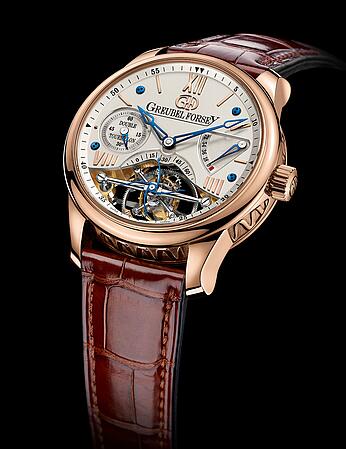 Greubel Forsey Double Tourbillon 30 red gold Silver Replica Watch